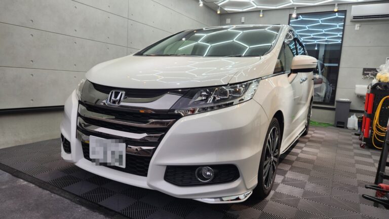 ホンダ　オデッセイにガラスコーティングLASTELLA　MATRIX（ラステラ　マトリクス）を施工/東京都台東区